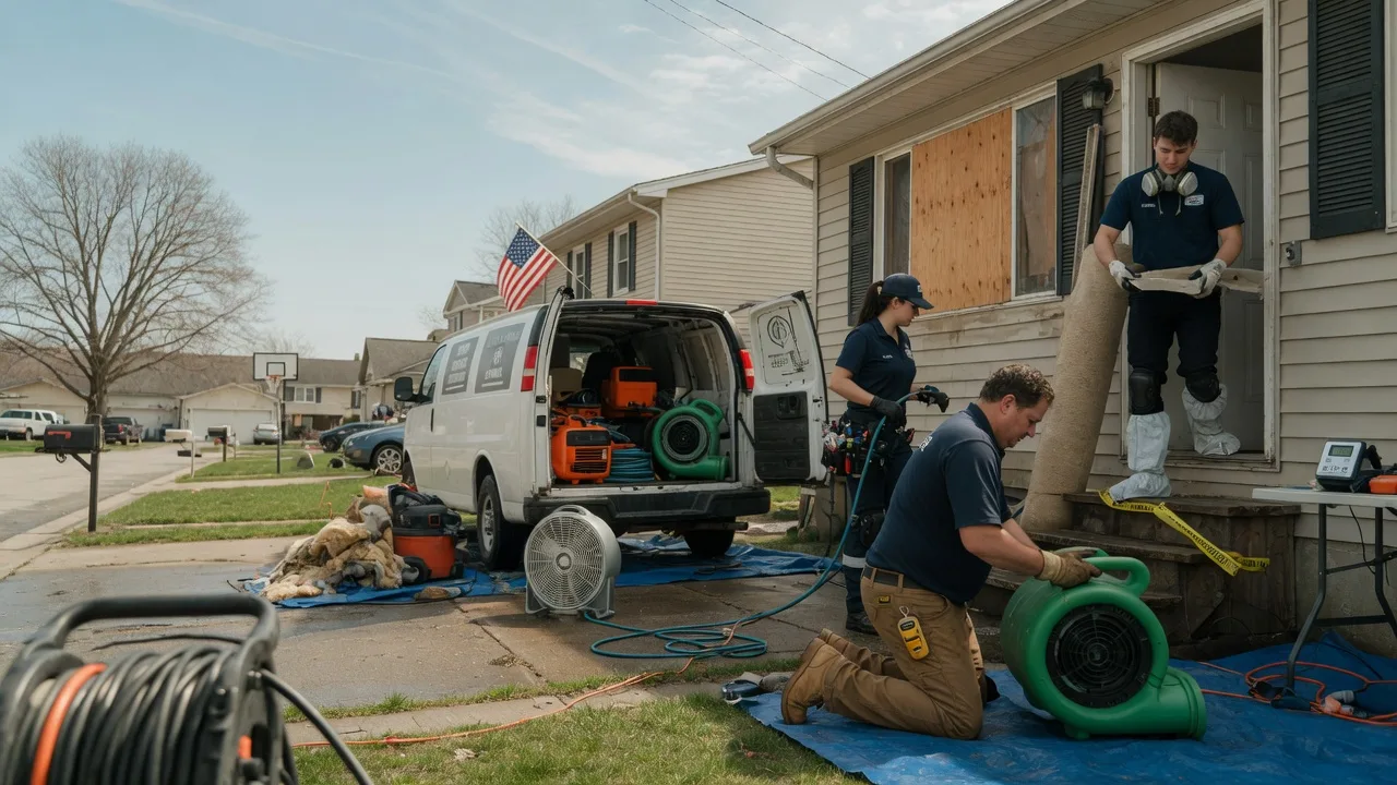 Water Damage Restoration in Sedley, VA near me